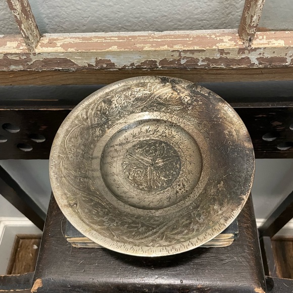 Other Vintage Zy India World Gift Silver Candy Dish Poshmark